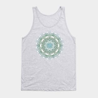 MANDALA QUOTE - Dance in the Rain Tank Top